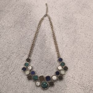 Jewel-tone necklace